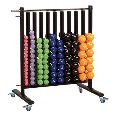 Vinyl dicelupkan dumbbells
